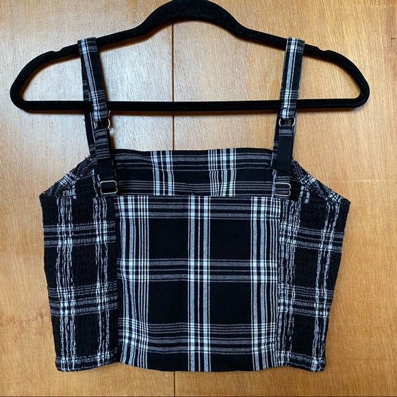 Hollister Plaid Crop Top - Picture 3 of 6
